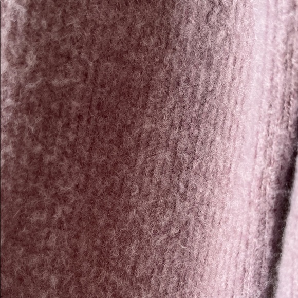 Lulu's Soft Gray/Lavender Sweater Dress - Picture 4 of 6